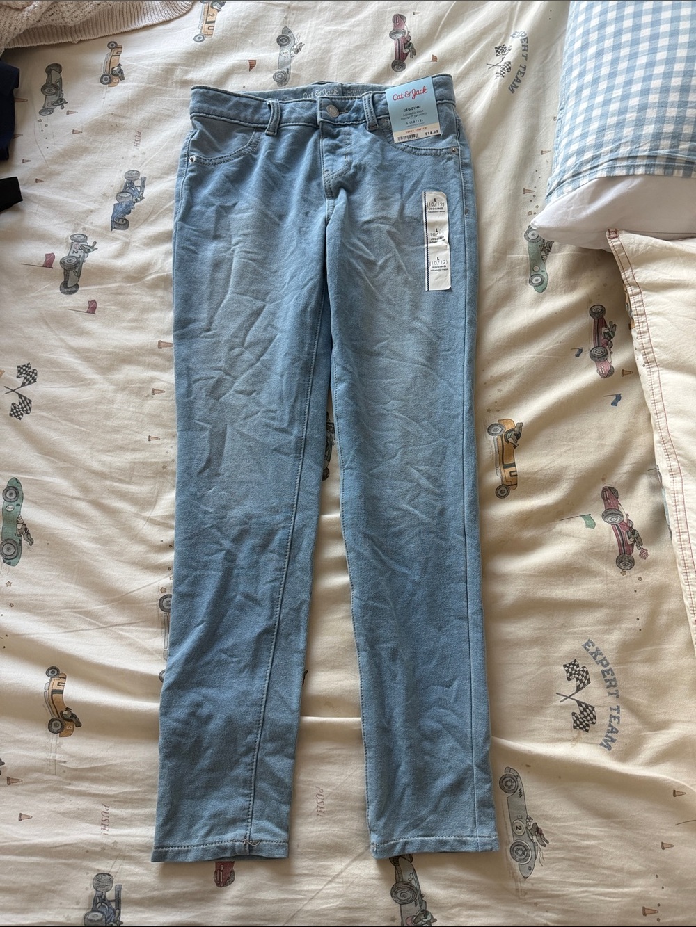 Cat & Jack Women's Light Blue Skinny Stretch Jeans